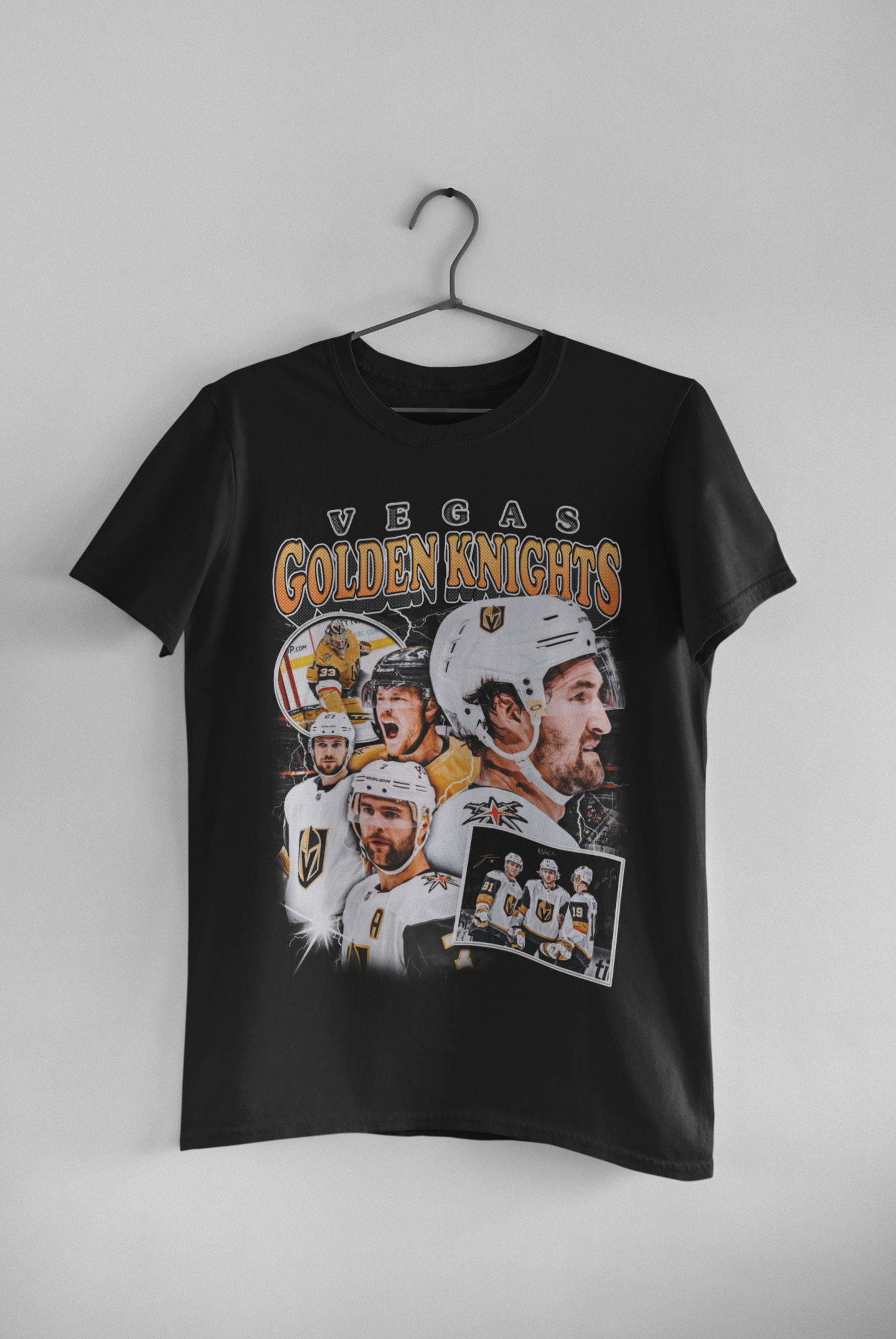 Gildan Vegas Golden Knights Logo T-Shirt White XL