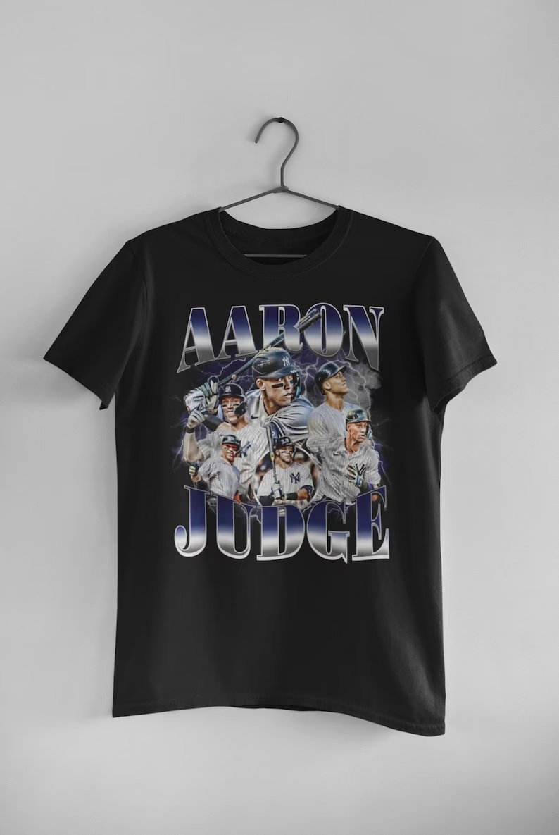 Women's Aaron Judge RBI Slim Fit V-Neck T-Shirt - Heathered Gray -  Tshirtsedge