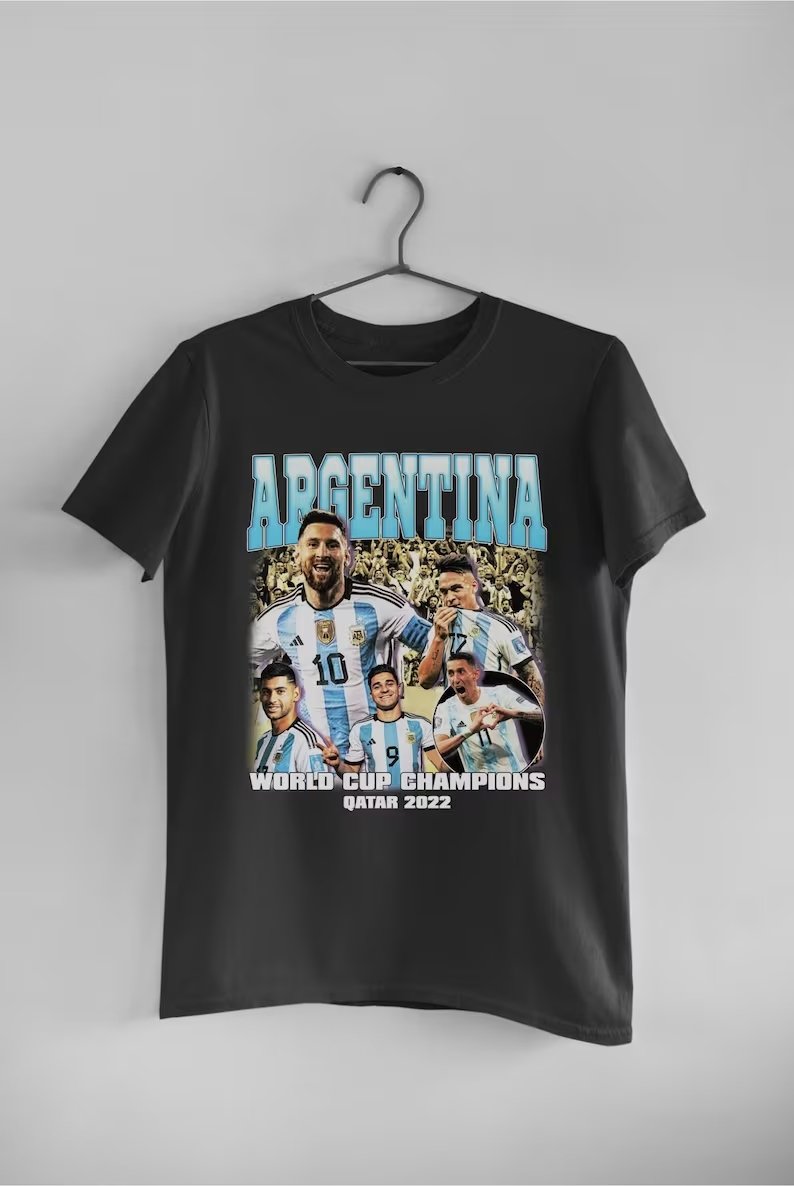 Argentina World Cup Champions - Unisex t-shirt – Modern Vintage 