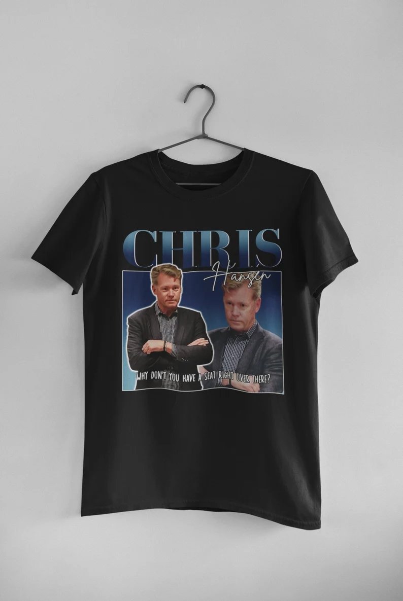 Chris Hansen Vintage Unisex Shirt Vintage Chris Hansen Tshirt -  Israel