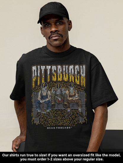 Pittsburgh Skeleton - Unisex t-shirt