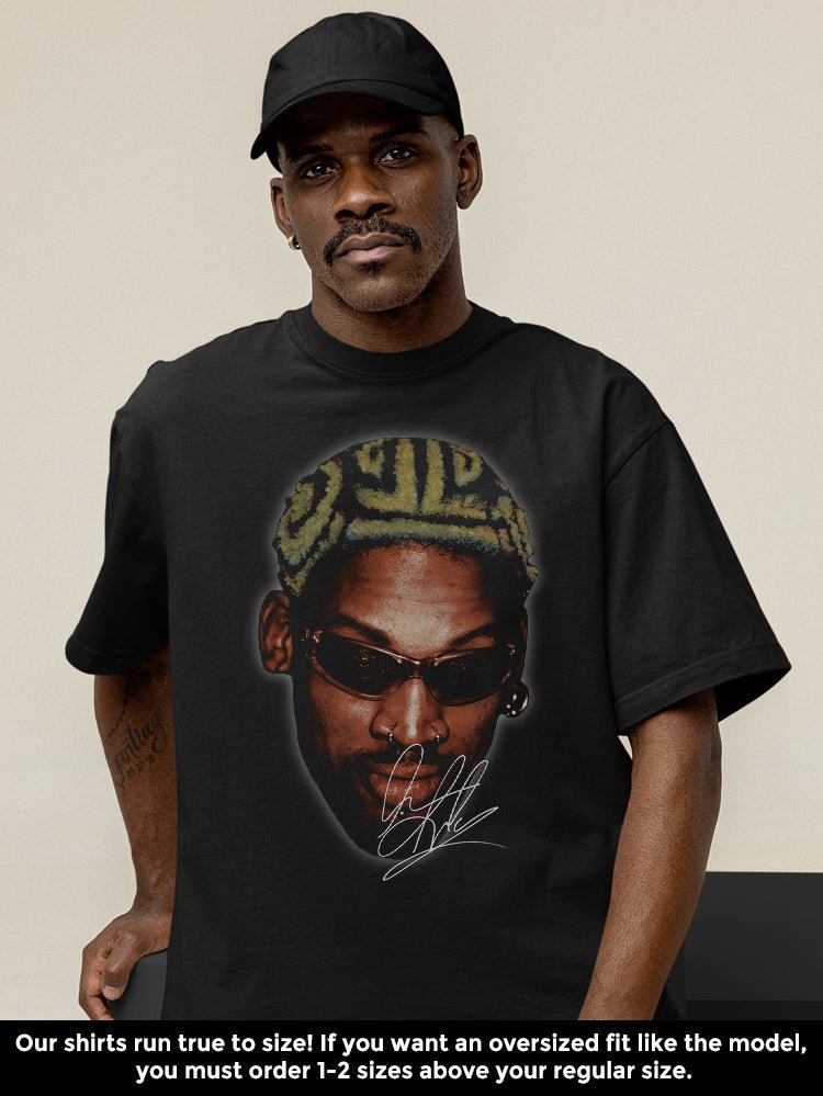 Big Head Dennis Rodman v1 - Unisex t-shirt - Modern Vintage Apparel