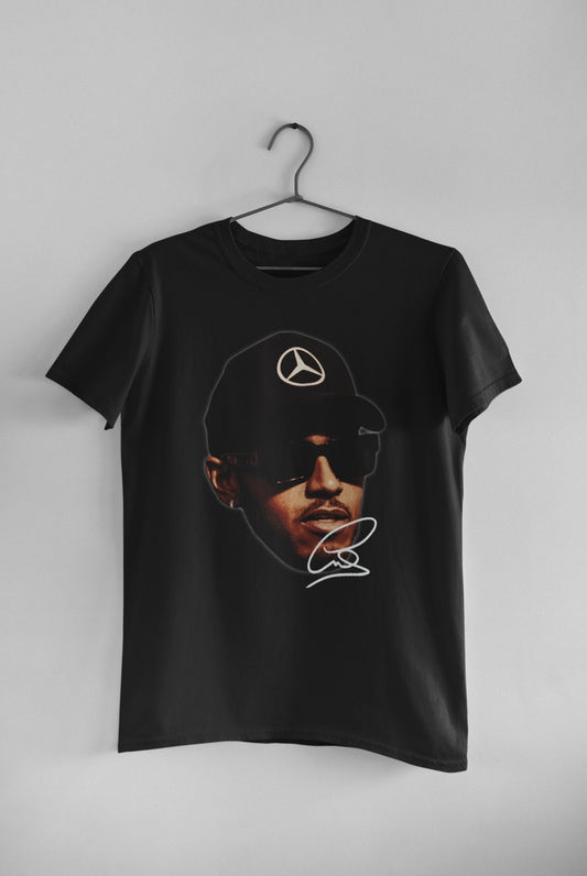 Big Head Lewis Hamilton - Unisex t-shirt - Modern Vintage Apparel