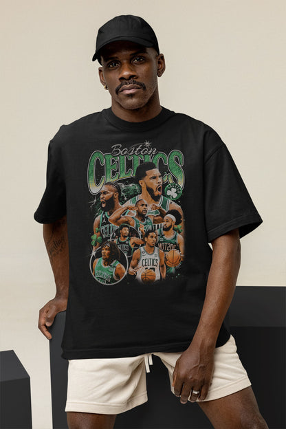 ‘47 Men's Boston Celtics Grey T-Shirt