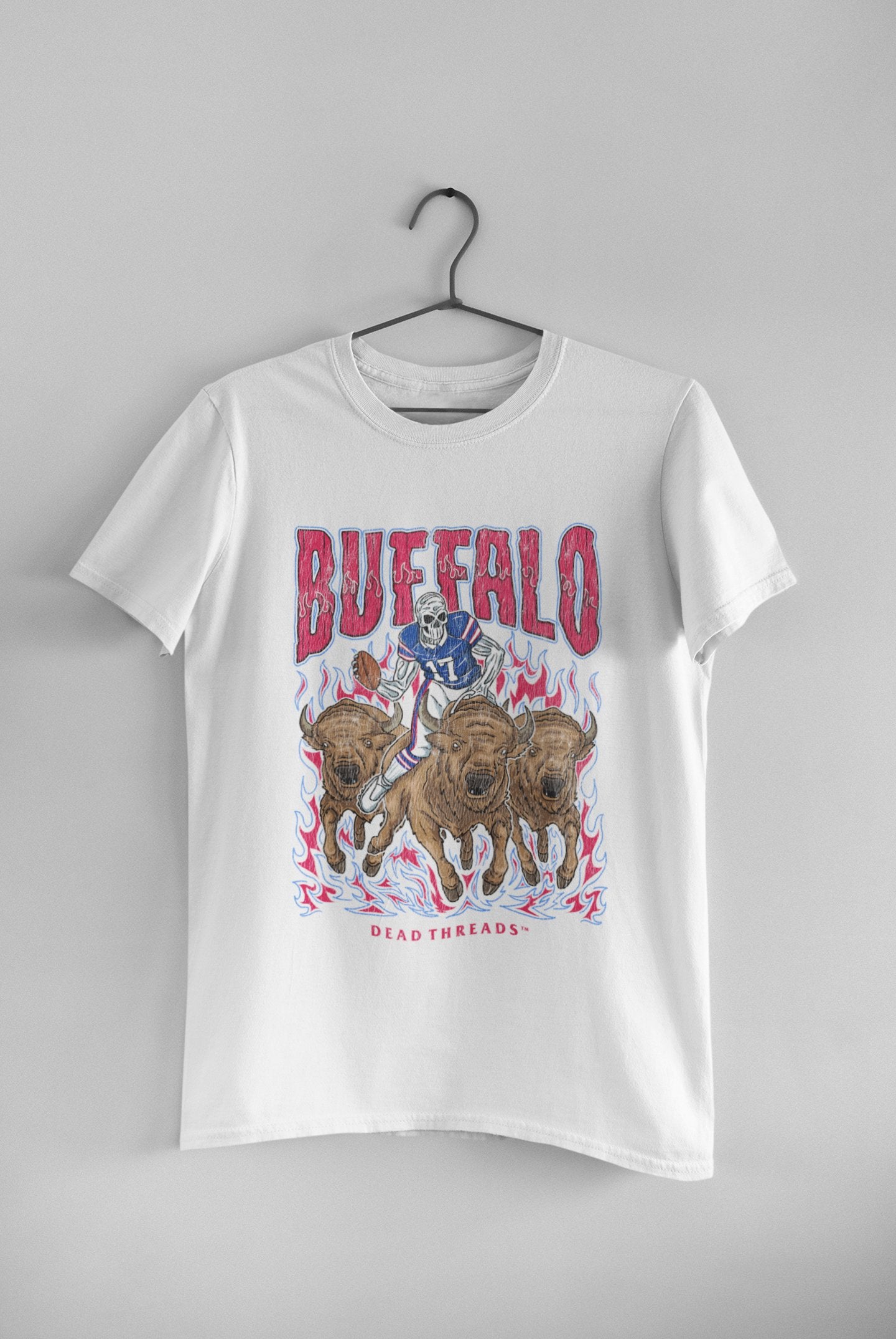 Vintage Style Buffalo Hockey T Shirt Buffalo T Shirt New 