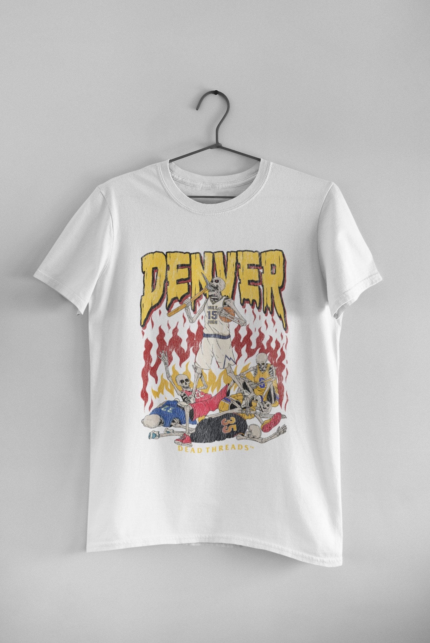 Denver Nuggets Homage Unisex 2023 NBA Finals Champions NBA x Grateful Dead  T Shirt - Limotees