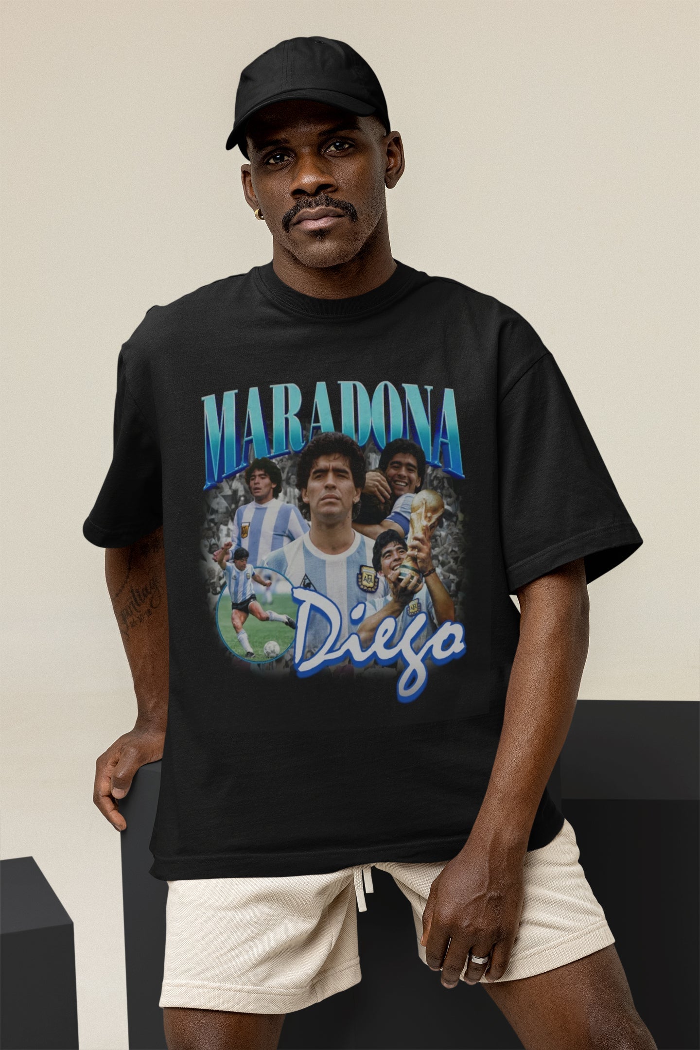 Diego Maradona Unisex t-shirt – Modern Vintage Apparel