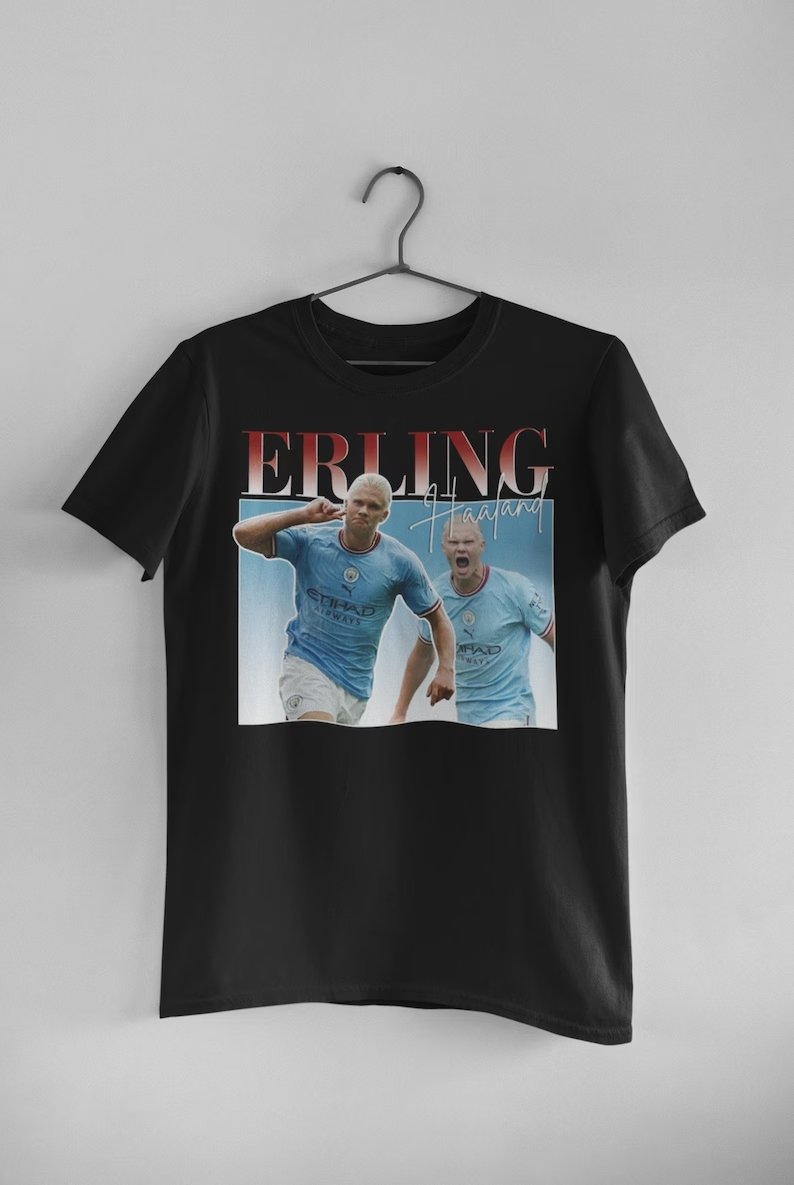 Erling Haaland - Unisex t-shirt - Modern Vintage Apparel