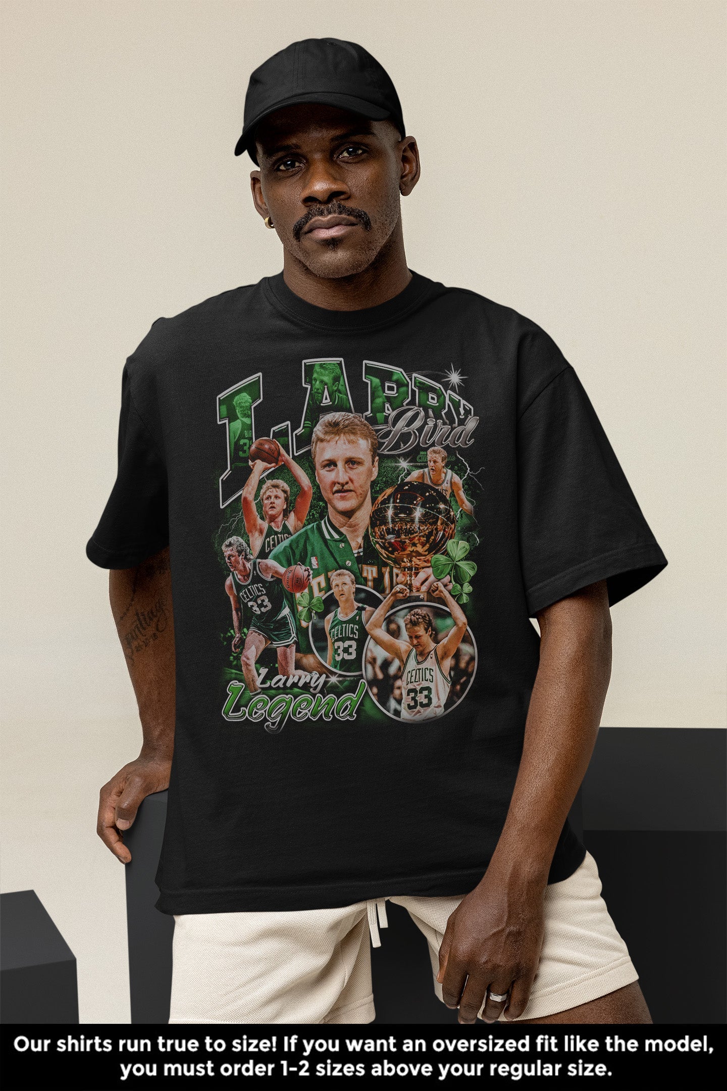 Vintage Boston Celtics Crewneck Sweatshirt 90s NBA Larry Bird 