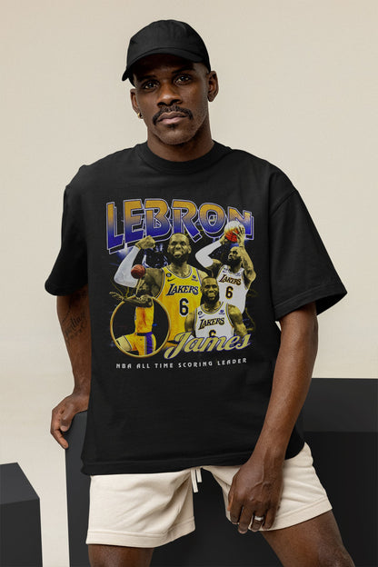 LeBron James Jerseys, LeBron James All-Time Points Leader Shirt, LeBron  James Lakers Gear, Merchandise