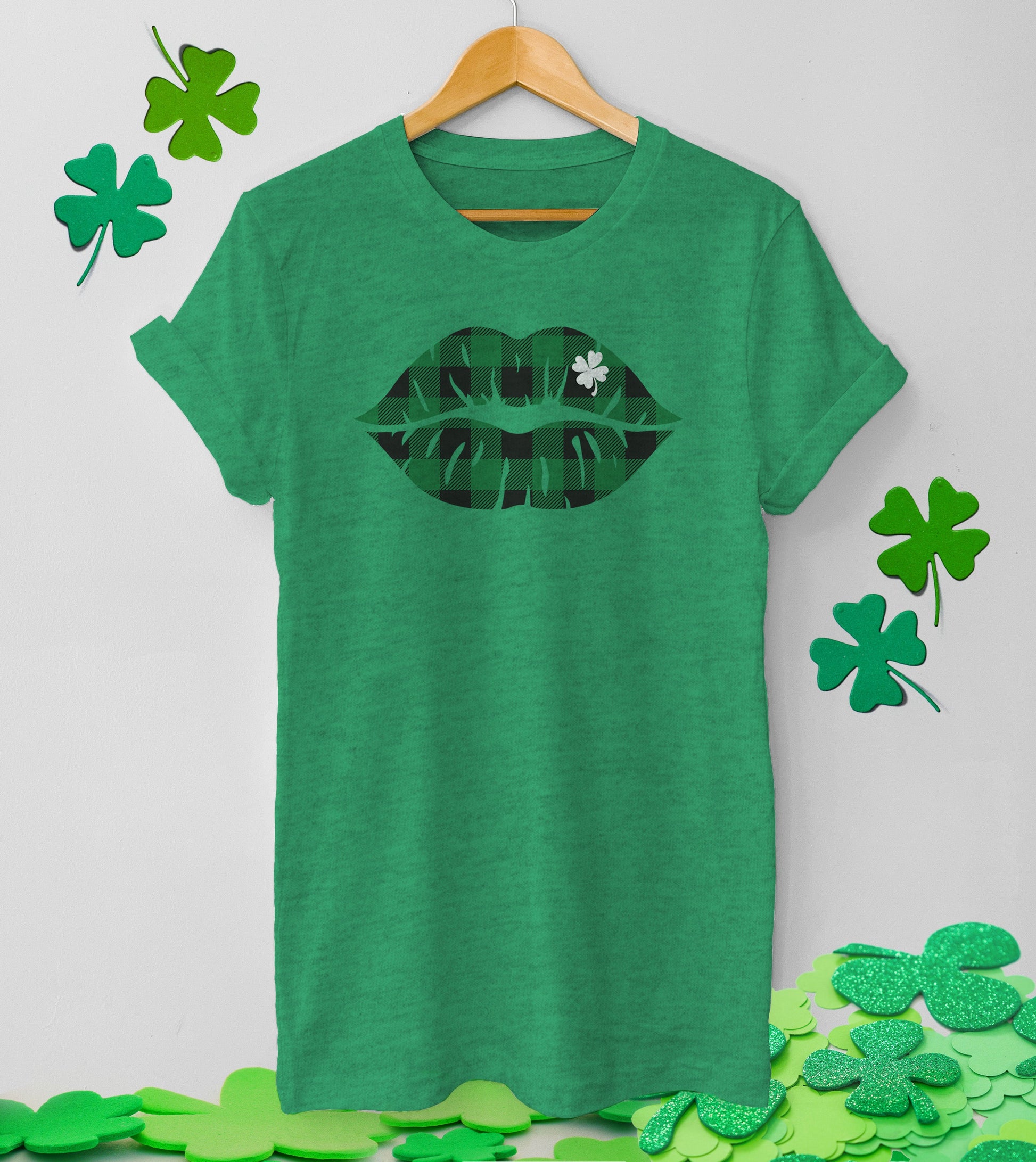Lips St Patricks - Unisex t-shirt