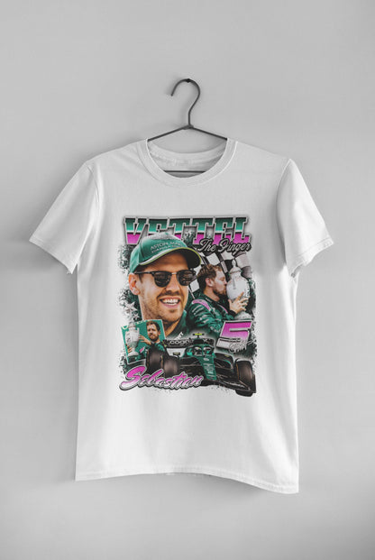 Sebastian Vettel - Unisex t-shirt - Modern Vintage Apparel