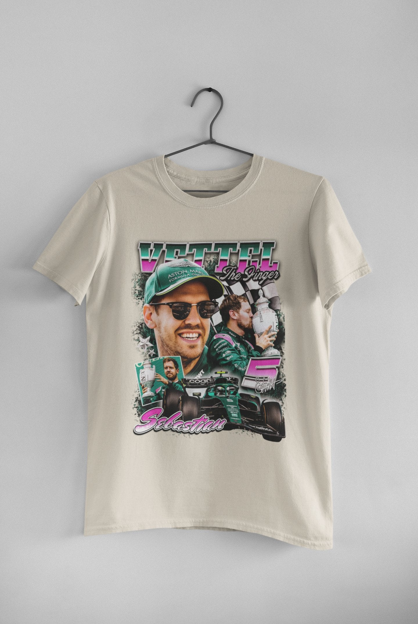 Sebastian Vettel - Unisex t-shirt - Modern Vintage Apparel